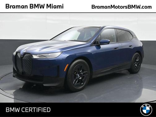 Blue Metallic 2023 BMW iX xDrive50