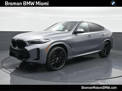 Gray Metallic 2026 BMW X6 xDrive40i