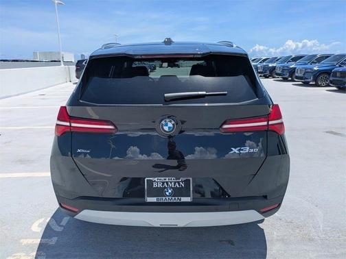 Black Sapphire Metallic 2026 BMW X3 30 xDrive