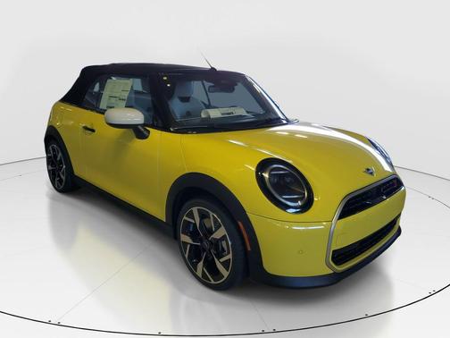Yellow 2026 MINI Convertible Cooper S