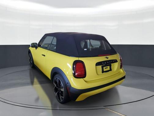 Yellow 2026 MINI Convertible Cooper S