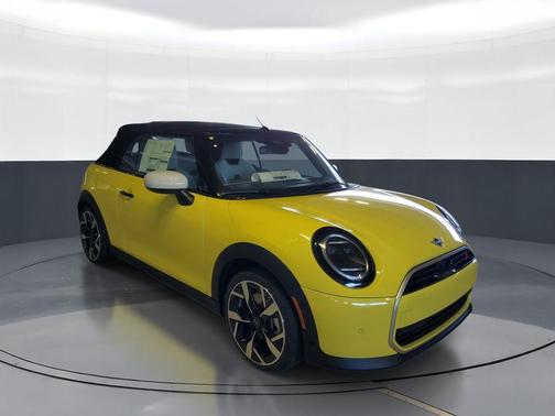 Yellow 2026 MINI Convertible Cooper S