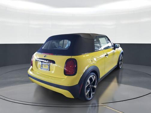 Yellow 2026 MINI Convertible Cooper S