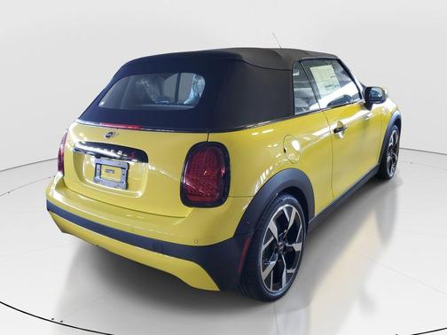 Yellow 2026 MINI Convertible Cooper S