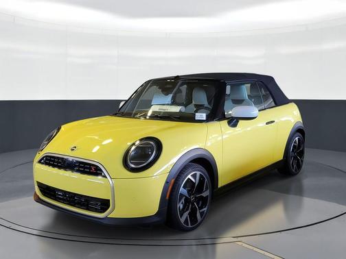 Yellow 2026 MINI Convertible Cooper S