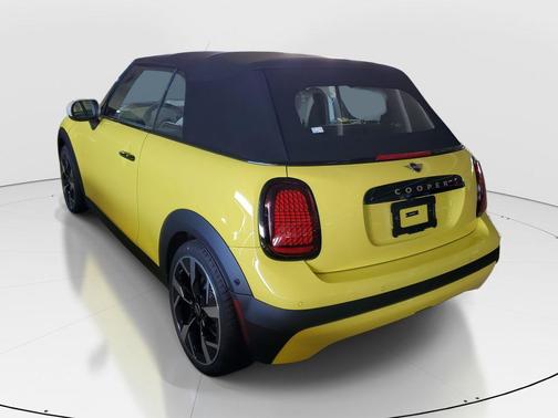 Yellow 2026 MINI Convertible Cooper S