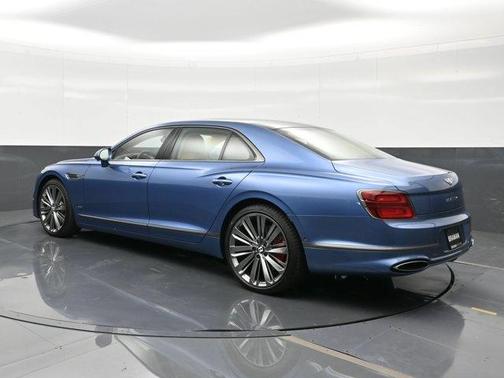 Blue 2024 Bentley Flying Spur Speed