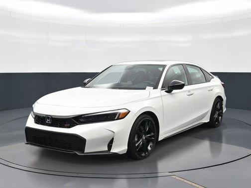 Platinum White Pearl 2025 Honda Civic Si