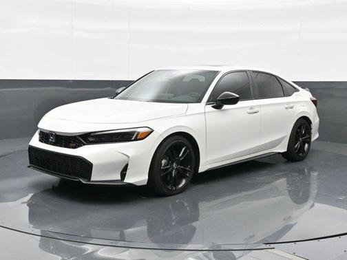 Platinum White Pearl 2025 Honda Civic Si