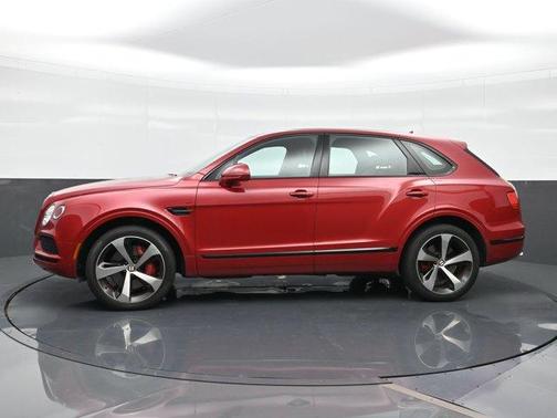 Red 2019 Bentley Bentayga V8