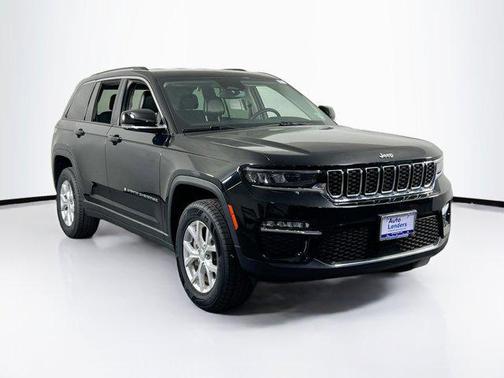 Diamond Black Crystal Pearlcoat 2023 Jeep Grand Cherokee Limited