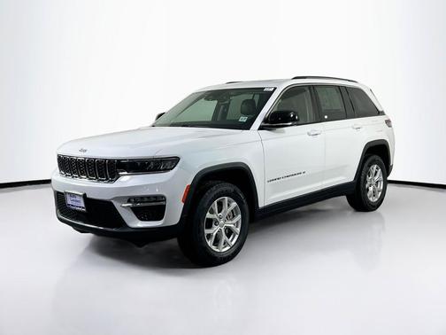 Bright White Clearcoat 2023 Jeep Grand Cherokee Limited