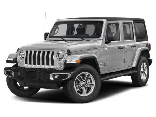 Sting-Gray Clearcoat 2023 Jeep Wrangler 4-Door Sahara 4x4