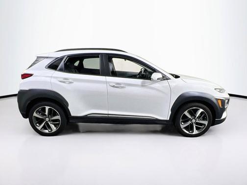 Lunar White 2021 Hyundai KONA Ultimate