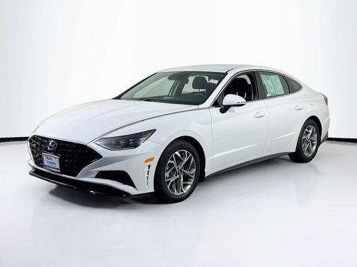 Serenity White 2023 Hyundai SONATA SEL