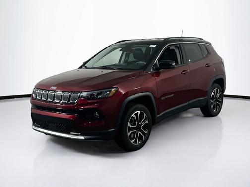 Velvet Red Pearlcoat 2022 Jeep Compass Limited