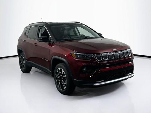 Velvet Red Pearlcoat 2022 Jeep Compass Limited