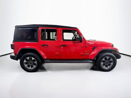 Firecracker Red Clearcoat 2023 Jeep Wrangler 4-Door Sahara 4x4