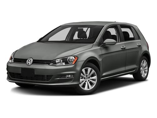 Platinum Gray Metallic 2017 Volkswagen Golf TSI Wolfsburg Edition 4-Door