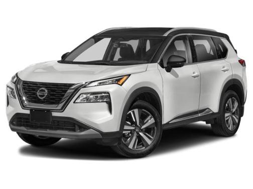 Pearl White Tricoat/Super Black 2022 Nissan Rogue SL