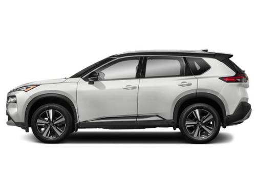 Pearl White Tricoat/Super Black 2022 Nissan Rogue SL
