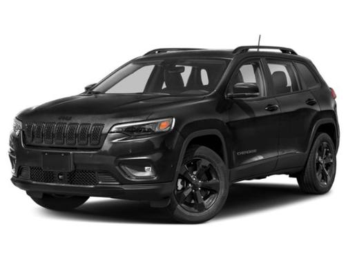 Diamond Black Crystal Pearlcoat 2023 Jeep Cherokee Altitude