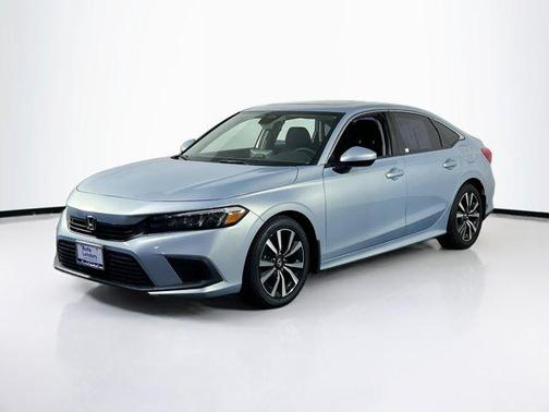 Morning Mist Metallic 2023 Honda Civic EX