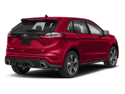 Red 2020 Ford Edge ST