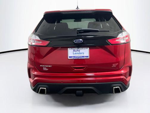 Red 2020 Ford Edge ST
