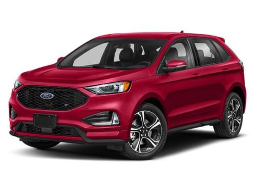 Red 2020 Ford Edge ST