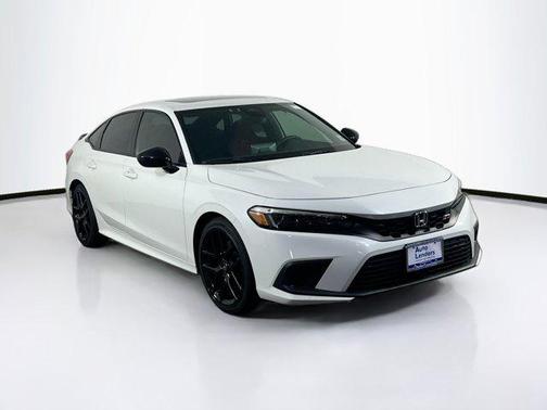 Platinum White Pearl 2024 Honda Civic Si Base
