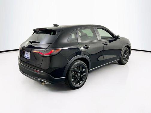 Black 2025 Honda HR-V AWD Sport