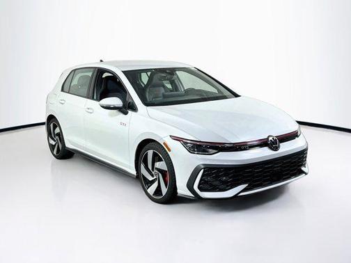 Opal White Pearl 2025 Volkswagen Golf GTI 2.0T S DSG
