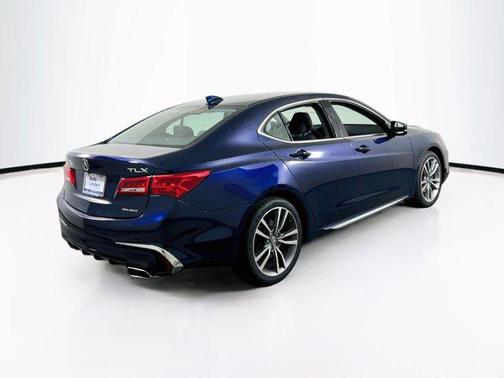 Fathom Blue Pearl 2019 Acura TLX Technology