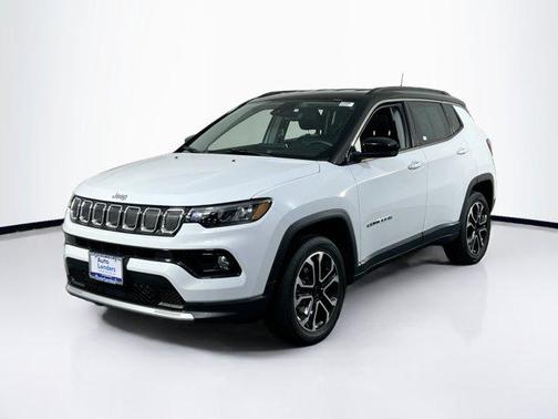Bright White Clearcoat 2022 Jeep Compass Limited