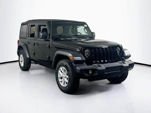 Black Clearcoat 2023 Jeep Wrangler Sport S