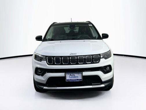 Bright White Clearcoat 2022 Jeep Compass Limited