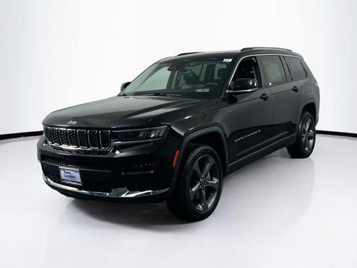 Diamond Black Crystal Pearlcoat 2021 Jeep Grand Cherokee L Limited