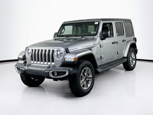 Billet Silver Metallic Clearcoat 2020 Jeep Wrangler Unlimited Sahara