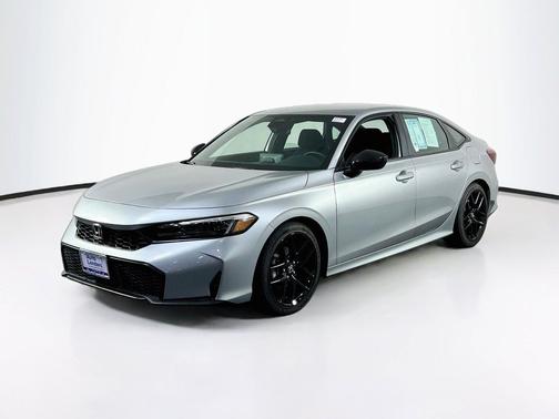 Solar Silver Metallic 2026 Honda Civic Sport