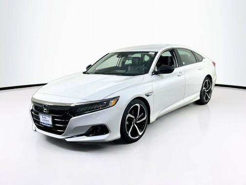 Platinum White Pearl 2022 Honda Accord Sport SE 1.5T