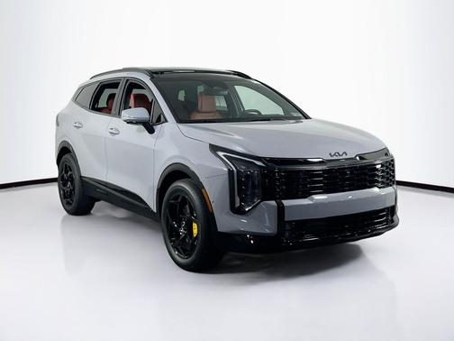 Wolf Gray 2026 Kia Sportage Hybrid SX-Prestige