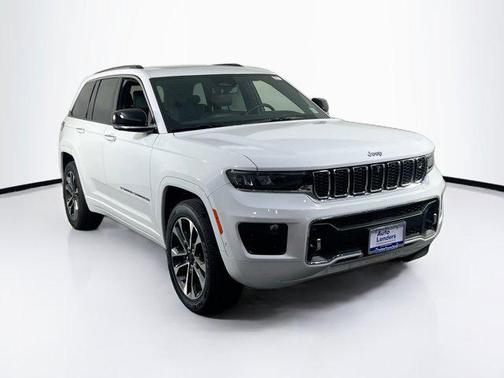 Bright White Clearcoat 2023 Jeep Grand Cherokee Overland