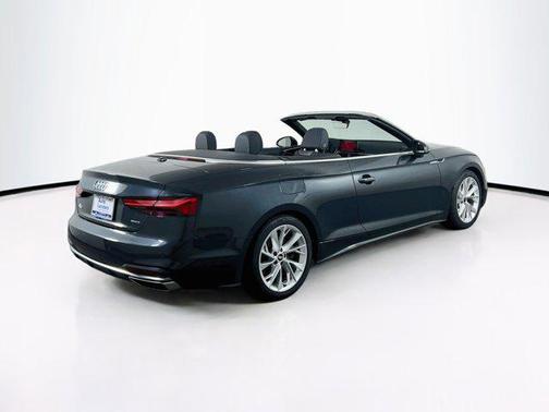 Manhattan Gray Metallic/Black Roof 2021 Audi A5 45 Premium Plus