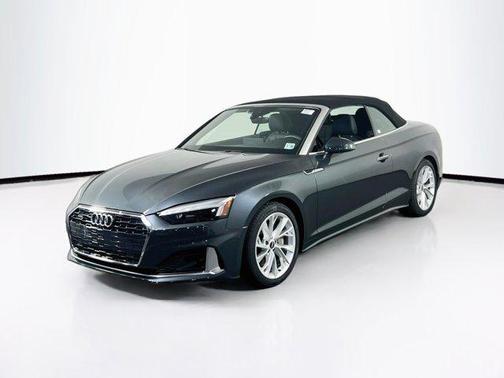 Manhattan Gray Metallic/Black Roof 2021 Audi A5 45 Premium Plus