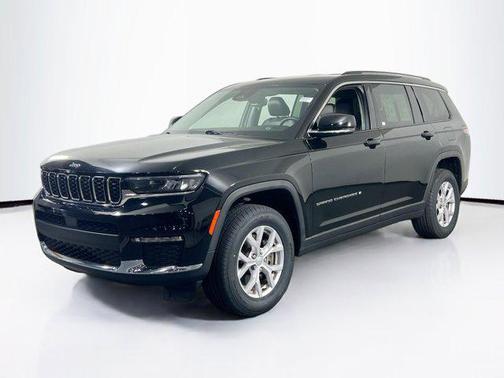 Diamond Black Crystal Pearlcoat 2022 Jeep Grand Cherokee L Limited