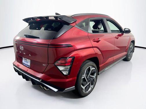Ultimate Red Metallic 2025 Hyundai KONA N Line S