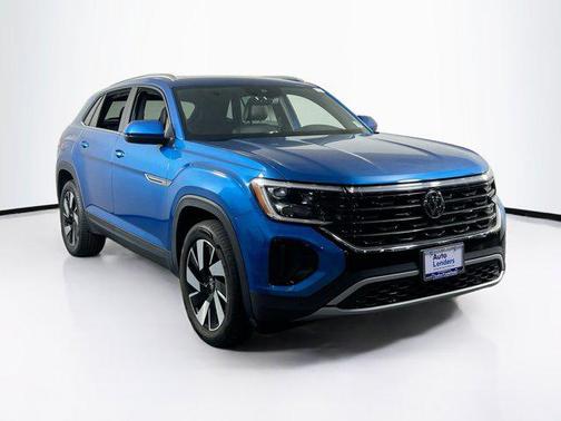 Kingfisher Blue Metallic 2024 Volkswagen Atlas Cross Sport 2.0T SE w/Technology 4MOTION