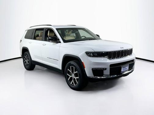 Bright White Clearcoat 2023 Jeep Grand Cherokee L Limited