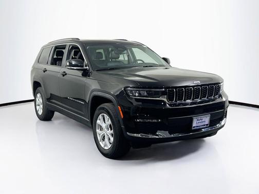 Diamond Black Crystal Pearlcoat 2023 Jeep Grand Cherokee L Limited